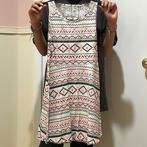 Summery dress with open back